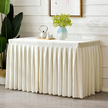 会议桌布金丝绒定制金丝绒会议桌布布艺会议室展会活动桌套酒店办公