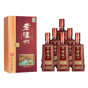 泸州老泸州品鉴酒绵柔窖香52度浓香型白酒整箱装500ml6瓶