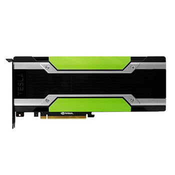 英伟达nvidiatesla系列t4p4p40p100v100科学计算gpu推理加速学习tesla