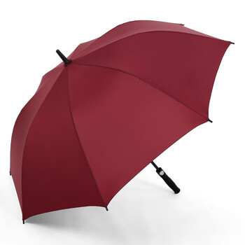 雨伞双人大号超大防风防晒自动晴雨伞定制 酒红色2-3人款【图片 价格