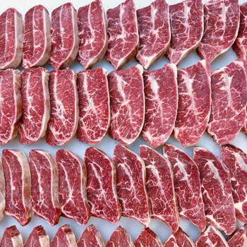 澳洲安格斯板腱牛排板腱谷饲板腱牛排像牡蛎一样细腻的肩甲肉牛排 澳洲板腱牛排 4斤(员工推荐)