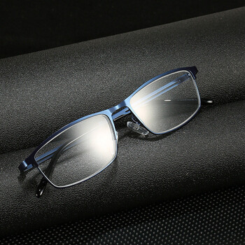 新款老花镜金属老花眼镜轻便舒适老年镜光学镜框女士3002 枪色250度