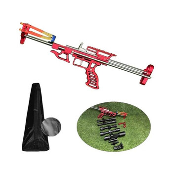 护戈新款猎鹰全金属数控弹弓高精度激光弹弓伸缩大拉锯瞄准器猎鹰弹弓