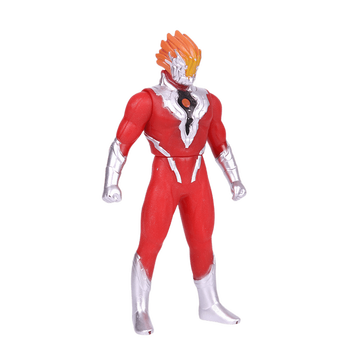 软胶儿童玩具奥特曼人偶模型手办软胶人偶手办玩具模型 火焰战士-13cm