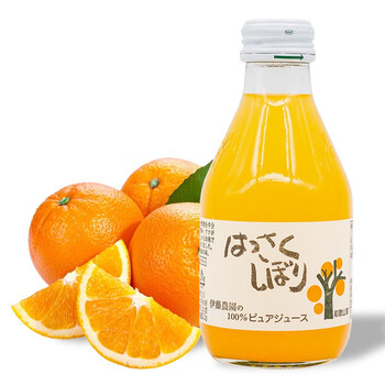 进口果汁饮料 伊藤农园橘子汁橙汁 日本和歌山产夏日饮品饮料 【1瓶】