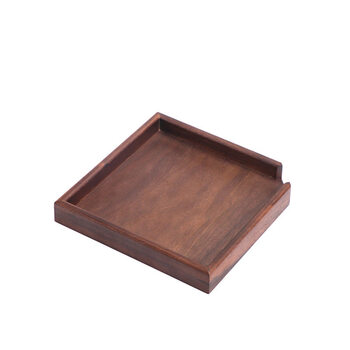 茶样评茶盘普洱茶胡桃木分茶赏茶盘开茶盘撬茶盘花梨实木评茶盒茶道