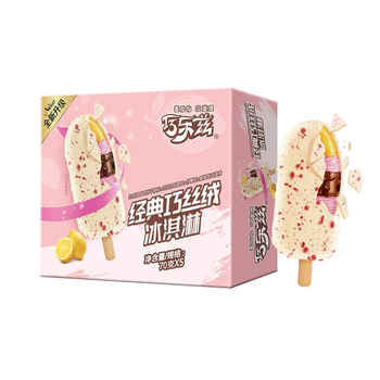 伊利巧乐兹经典巧丝绒雪糕 70g*5支 冰淇淋棒冰冰棍冰激凌网红雪糕
