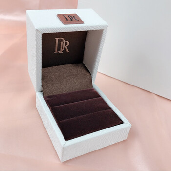 dr钻戒盒 新款dr darry求婚钻戒盒子戴瑞一生一世单指盒对戒盒戒指