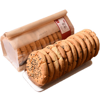 正宗宫廷桃酥王 500g 原味桃酥传统糕点零食小吃安徽合肥特产 原味