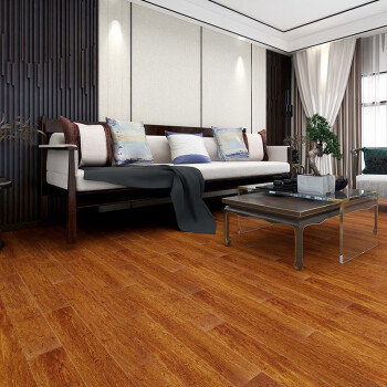 好美家实木复合地板 楸木 实木复合地板 耐磨环保健康