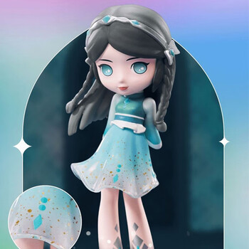 斗罗大陆女神系列盲盒女孩可爱小舞唐三摆件娃娃公仔模型 宁荣荣拆盒