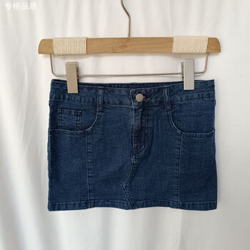 勒足超短裙性感齐小短裙牛仔裙女春夏牛仔超短裙女辣妹裙子中腰显瘦设