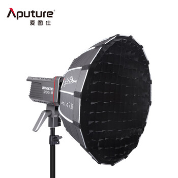 爱图仕（Aputure） 艾蒙拉 200 S系列视频美颜直播补光灯摄影棚200w人像外拍照灯 amaran 200x S - mini柔光罩套装