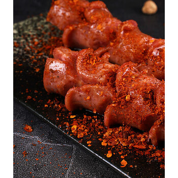 哺食旺老长沙开花大香肠霸王肠肉肠烤肠猪肉肠油炸香肠 125克*15根