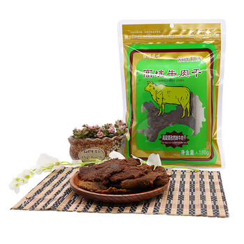 高坑肉干肉脯零食台湾金门特产网红手撕牛肉干麻辣牛肉粒五香辣味牛肉片180g 袋高粱酒孜然牛肉干180g 图片价格品牌报价 京东