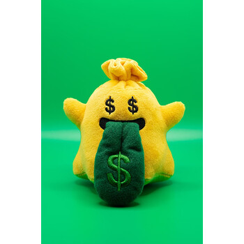 0汉堡火山天使毛绒钥匙 钱袋可爱鬼挂件 现货