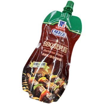 味好美 bbq烧烤酱 230g 挤挤装(复合调味酱)蜂蜜 烟熏风味 红色