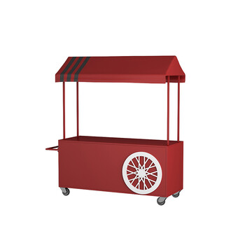 多功能小吃车早餐夜市摆摊车 铁艺花车餐车地摊摆摊小推车夜市促车售