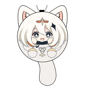 益而思兔兔伯爵二次元原神挂件动漫周边派蒙发声团子钥