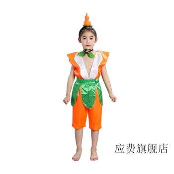 葫芦娃 儿童万圣节葫芦娃童装成人衣服蛇精表演演出服幼儿小孩演出服