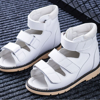 内八字矫正鞋儿童扁平足宝宝xo型腿纠正器专用足内外翻小孩子凉鞋1