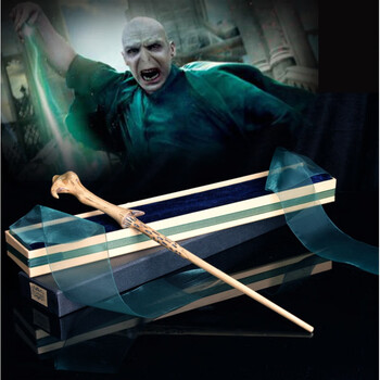 限时秒杀哈利波特周边发光魔杖钢芯魔杖邓布利多赫敏魔法棒车票咒语表