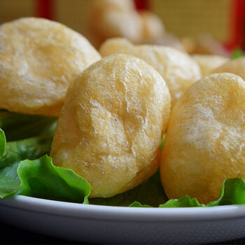 海天肥四鱼腐 罗丁皱纱鱼腐老广味道罗定特产火锅酒楼食材鱼丸 肥四