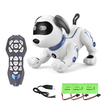 乐能 智能机器狗 遥控电动特技狗宠物狗 触摸互动 抖音网红儿童玩具 遥控特技狗（加3块充电电池）