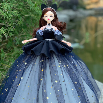 大陆小五动漫唐三哥小五舞兔儿童女孩玩具生日礼物芭比娃娃 朱竹清 带