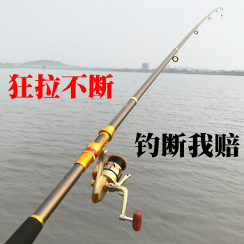 鲨汀（SRTING） 搏鲨海竿套装全套大物海杆抛竿远投钓鱼竿纺车轮组合鱼竿抛甩杆 博鲨2.1米+SF3000渔轮+礼包