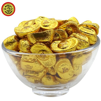 徐福记金元宝巧克力500g散装雀巢奇欧比糖果年货零食