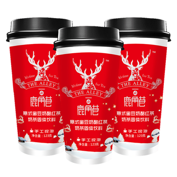 鹿角巷小鹿茶杯装15杯6杯多规格可选lujiaoxiang手工现泡奶茶固体饮料小鹿出抹牛乳茶意式蜜豆奶酪红茶 3杯 图片价格品牌报价 京东