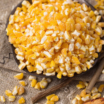 玉米糁玉米粒玉米渣子大小渣子中粒细渣棒子糁农家苞子糁5斤半斤玉米