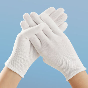 白手套儿童薄款礼仪活动用运动会小孩白色手套舞蹈体操儿童手套 礼仪