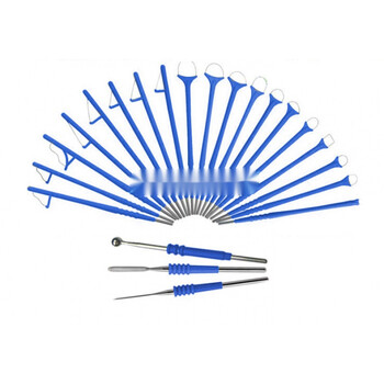 独立包装 利普刀leep电刀头 电极 利普刀高频手术电极片 三角形20*12