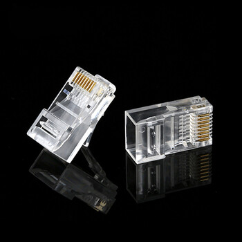 2pc Rj23 dahua大华网线水晶头RJ45监控摄像头链接水晶头路由器交换机水晶头 1件即1元【图片 价格 品牌 报价】-京东