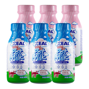 ZEAL真致宠物牛奶宠物零食猫用牛奶255mL 狗猫双全家庭【效期5月】