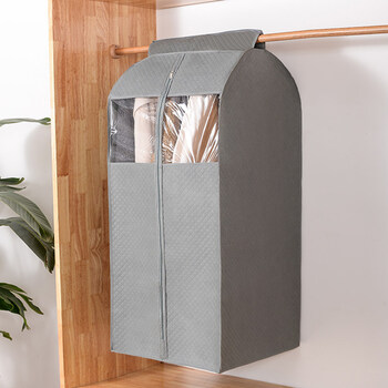 蝴蝶萱衣服防尘罩透明挂式家用立体衣物防尘袋衣罩防尘套无纺布大衣服