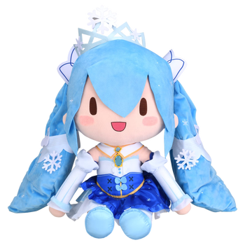 雪未来初音毛绒fufu(约27cm)