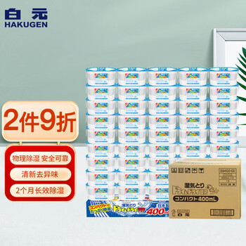 白元（HAKUGEN）除湿盒历史价格及销量走势分析