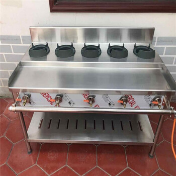【现货速发】商用张亮麻辣烫专用灶台三四五六头多头眼煤气天然气猛火