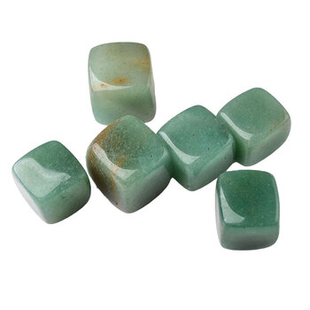 摆件装饰大颗粒碎石水晶石头矿石标本 优质东陵玉方块100克2-3厘米