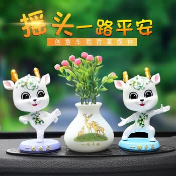 摆件功夫一路平安璐艺装饰汽车用品一路顺风升级摆件