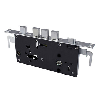 防盗门锁体 双快锁体大门锁配件 木门锁体24*240 普通功能锁体/无钩