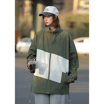 lachapellesport拉夏贝尔短外套女夏轻薄款防晒衣设计感小众拼接宽松