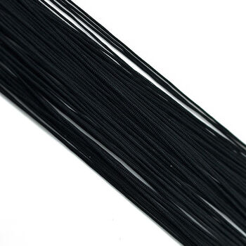 5200根本命年穿玉红绳细红线diy饰品配件流苏吊穗细线黑绳长60厘米粗1