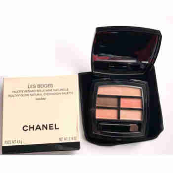 香奈儿（Chanel） 五色眼影盘 米色时尚 眼部彩盘 4.5G 五色眼影盘Warm蜜桃暖色