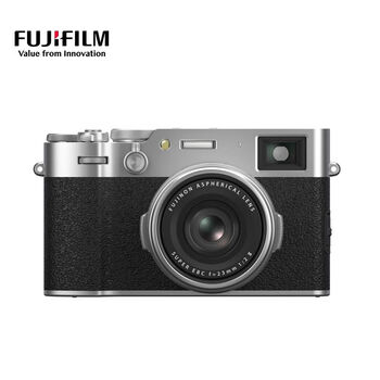 富士(FUJIFILM)X100VI 数码相机 4020万像素 6档五轴防抖 人文扫街 银色