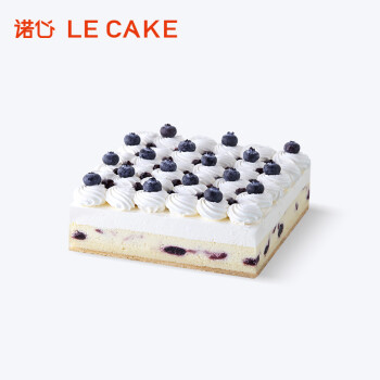 诺心 LECAKE 雪域蓝莓芝士蛋糕 2-4人食