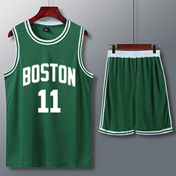 凯尔特人球衣雷阿伦球服学生篮球服套装男定制比赛团购凯尔特人绿色11